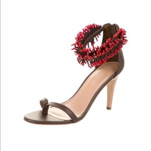 Ulla Johnson Kassia leather heeled sandals